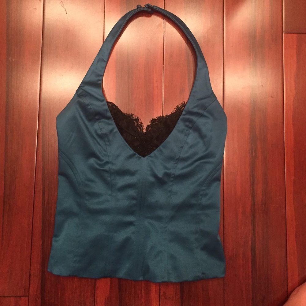 Bebe teal Corset